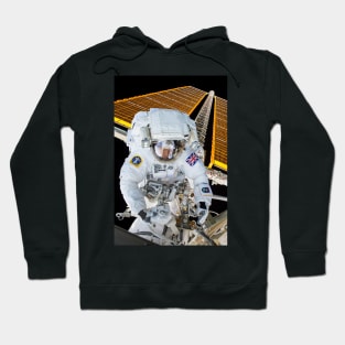 Tim Peake's spacewalk, 2016 (C028/4569) Hoodie